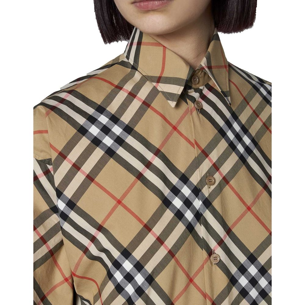 Burberry Cotton Pattern Shirt Glam Steals