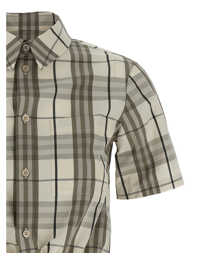 Burberry Cropped Shirt Glam Steals