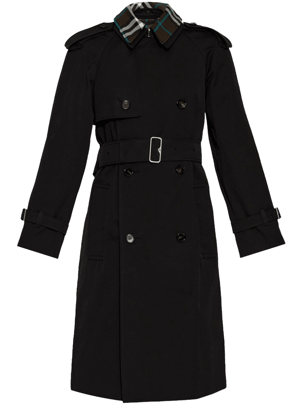 Burberry Detachable Collar Trench Coat Glam Steals
