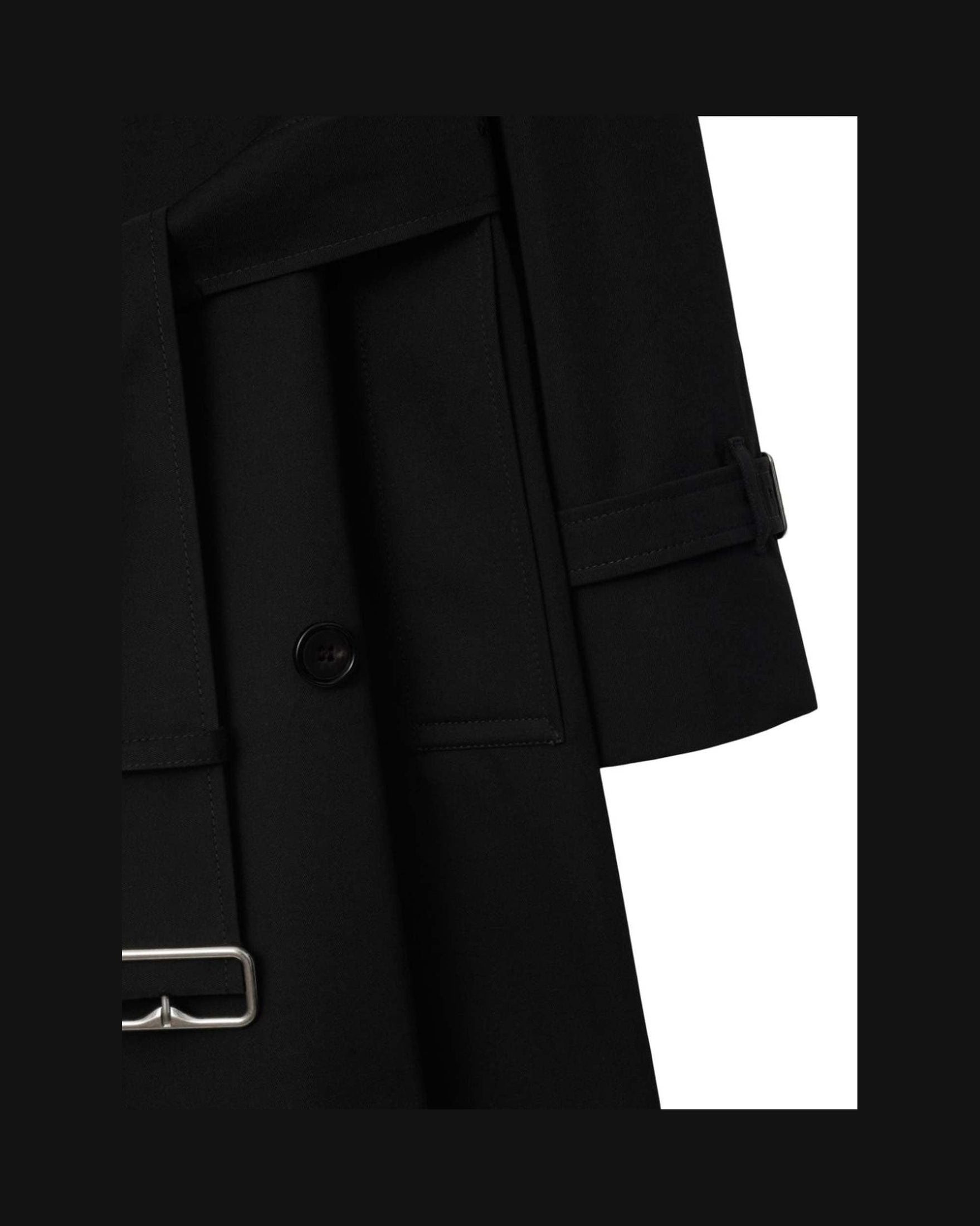 Burberry Detachable Collar Trench Coat Glam Steals