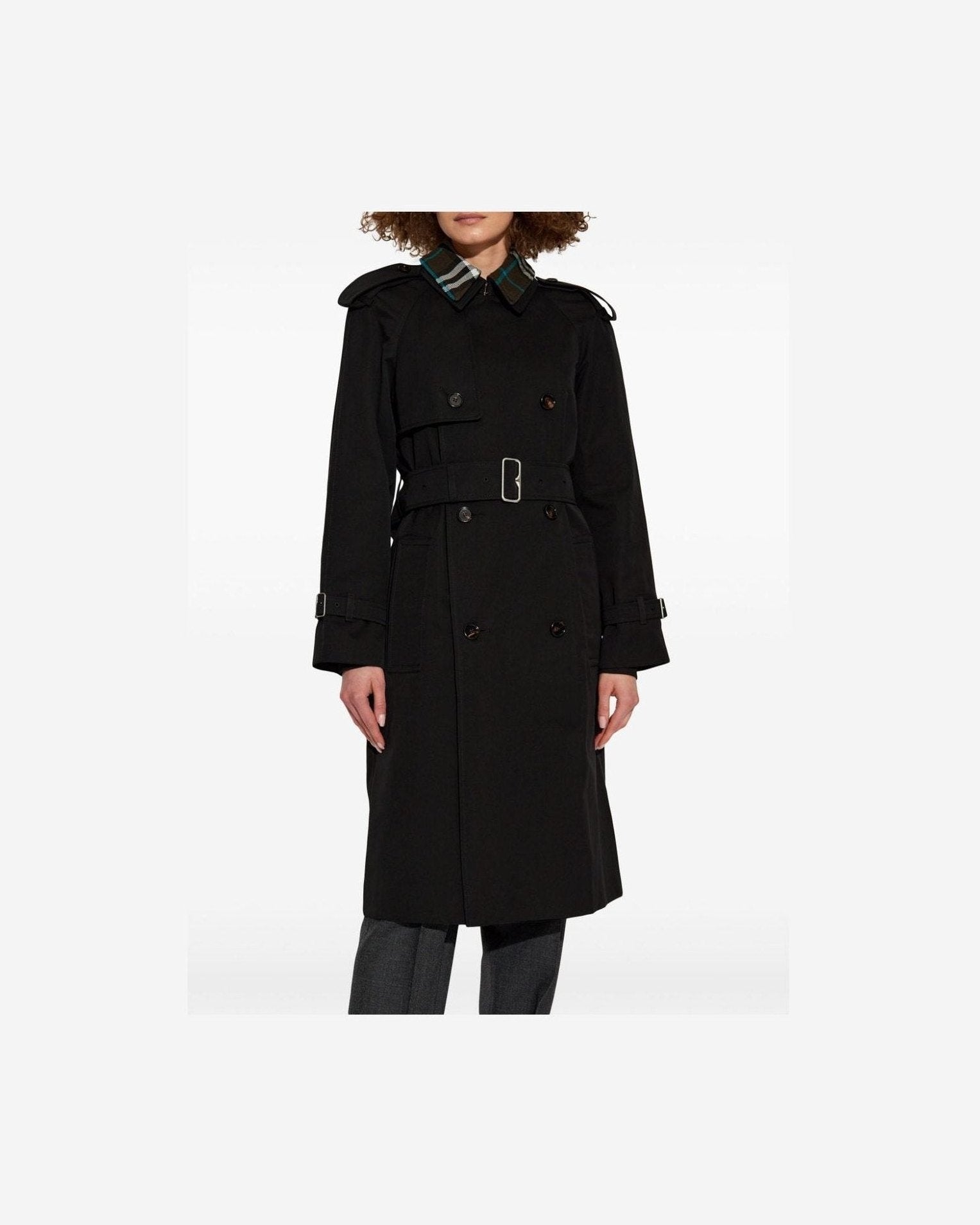 Burberry Detachable Collar Trench Coat Glam Steals