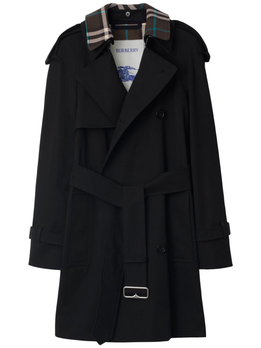 Burberry Detachable Collar Trench Coat Glam Steals