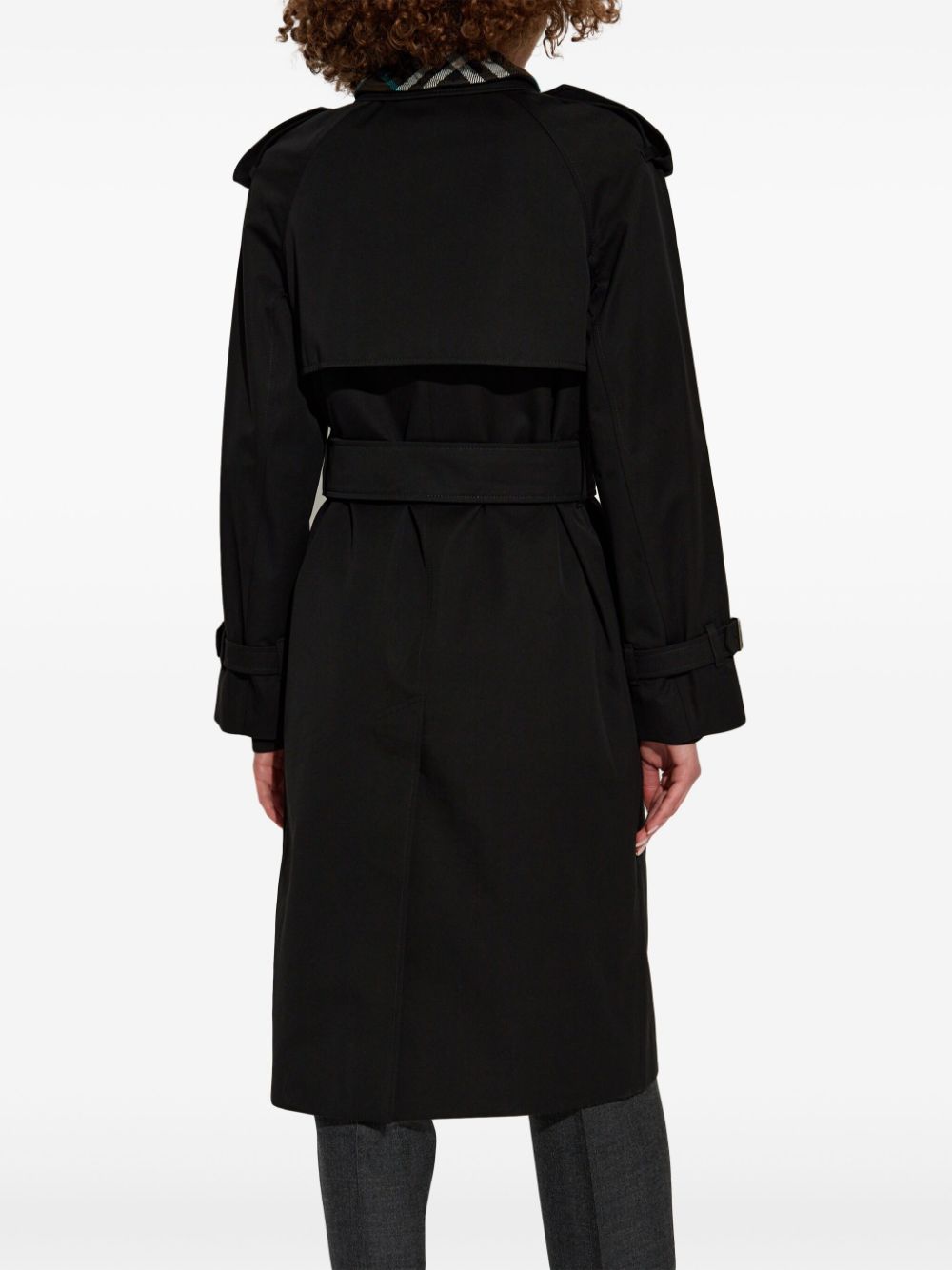 Burberry Detachable Collar Trench Coat Glam Steals