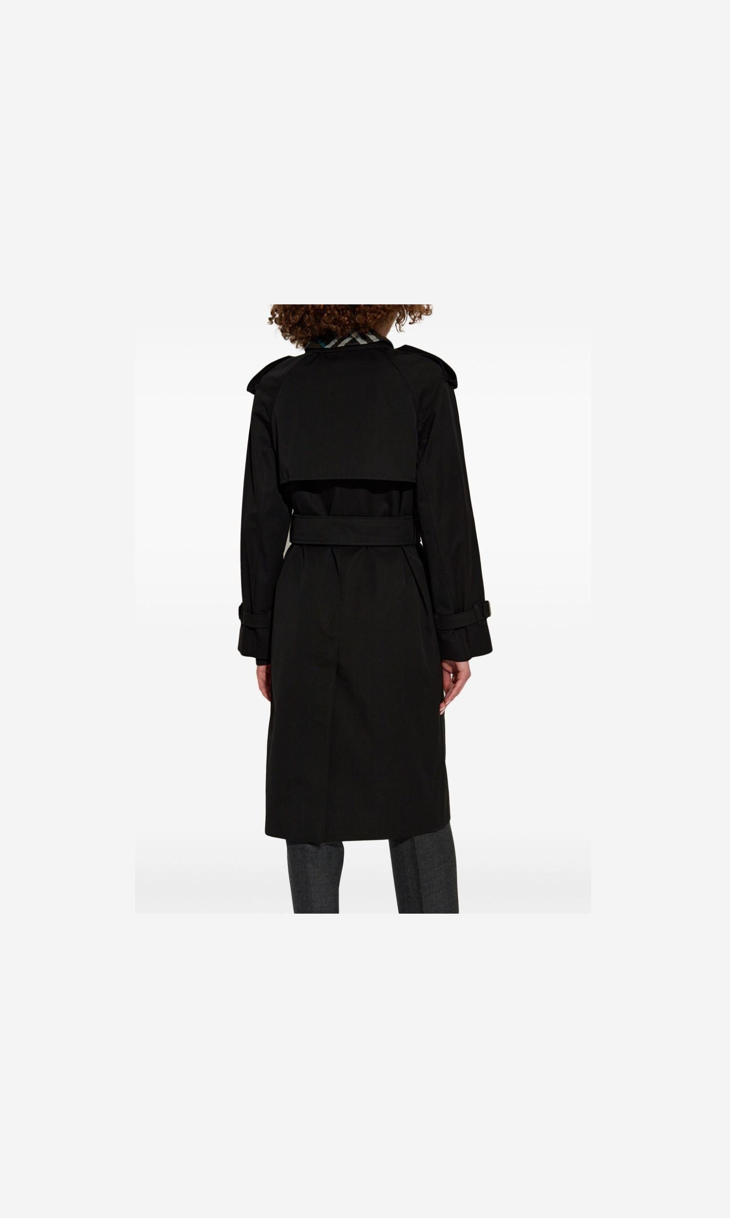 Burberry Detachable Collar Trench Coat Glam Steals
