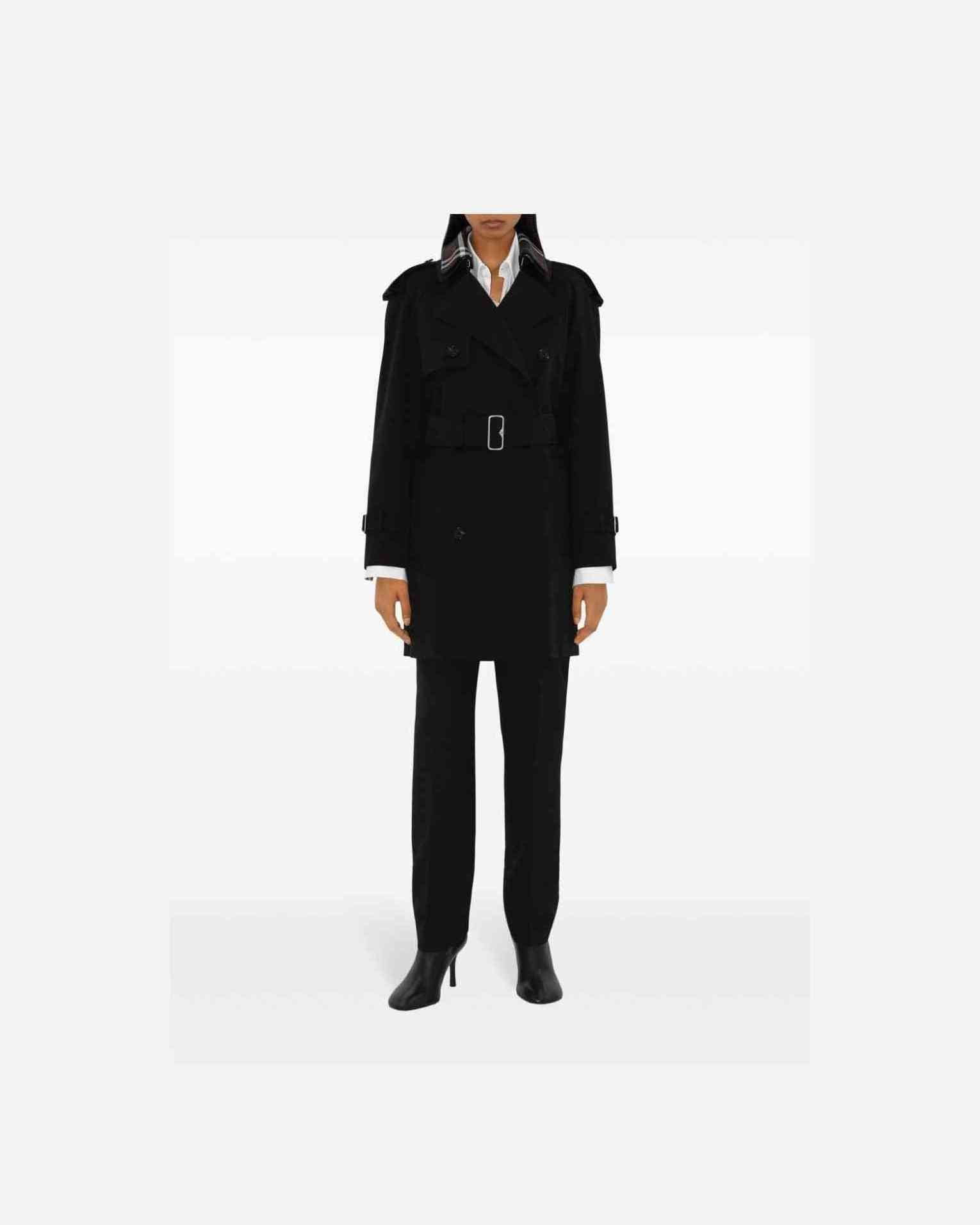 Burberry Detachable Collar Trench Coat Glam Steals