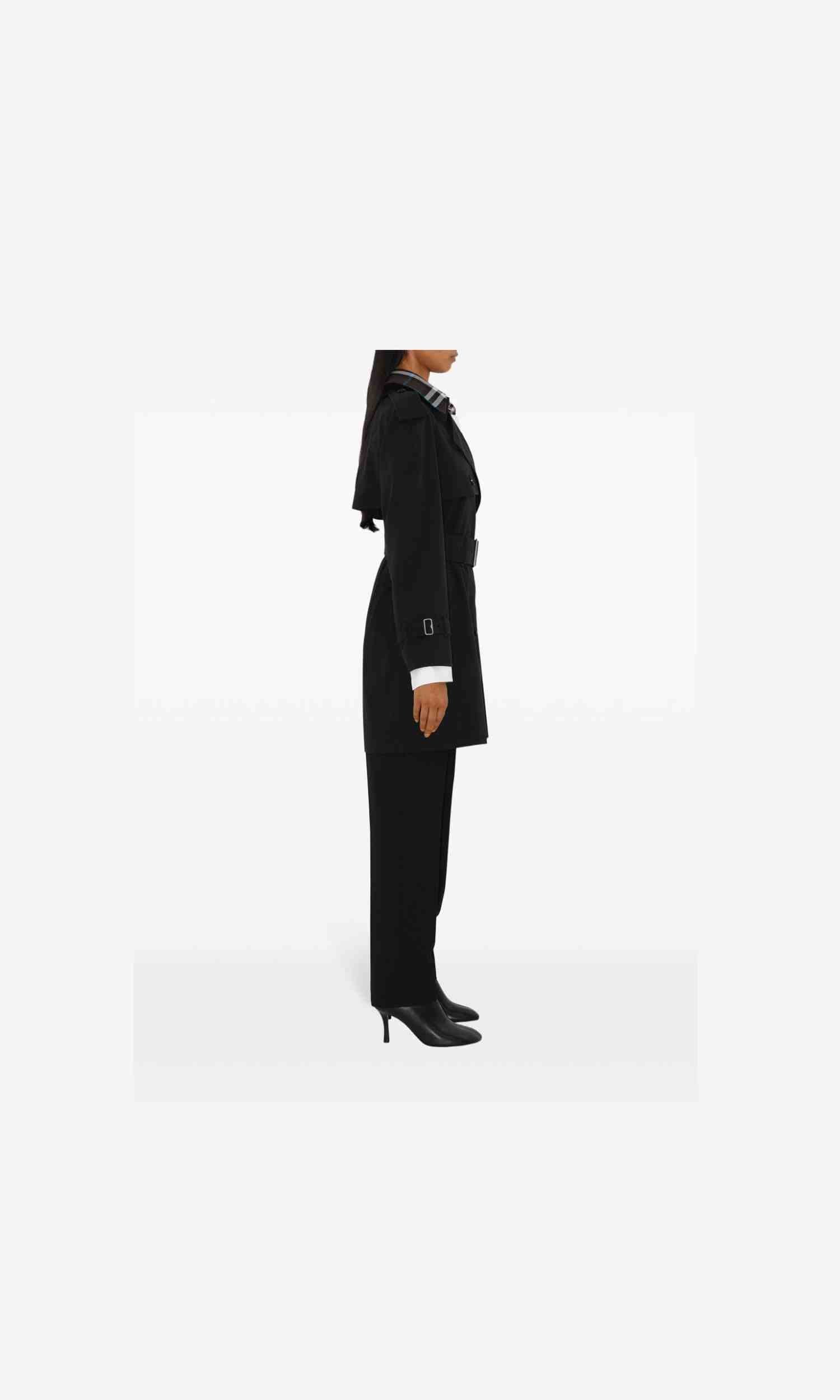 Burberry Detachable Collar Trench Coat Glam Steals