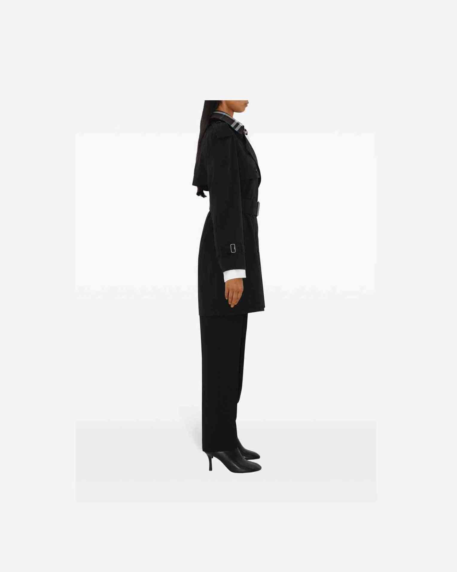 Burberry Detachable Collar Trench Coat Glam Steals