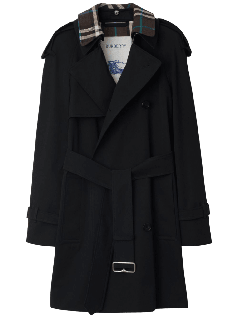 Burberry Detachable Collar Trench Coat Glam Steals