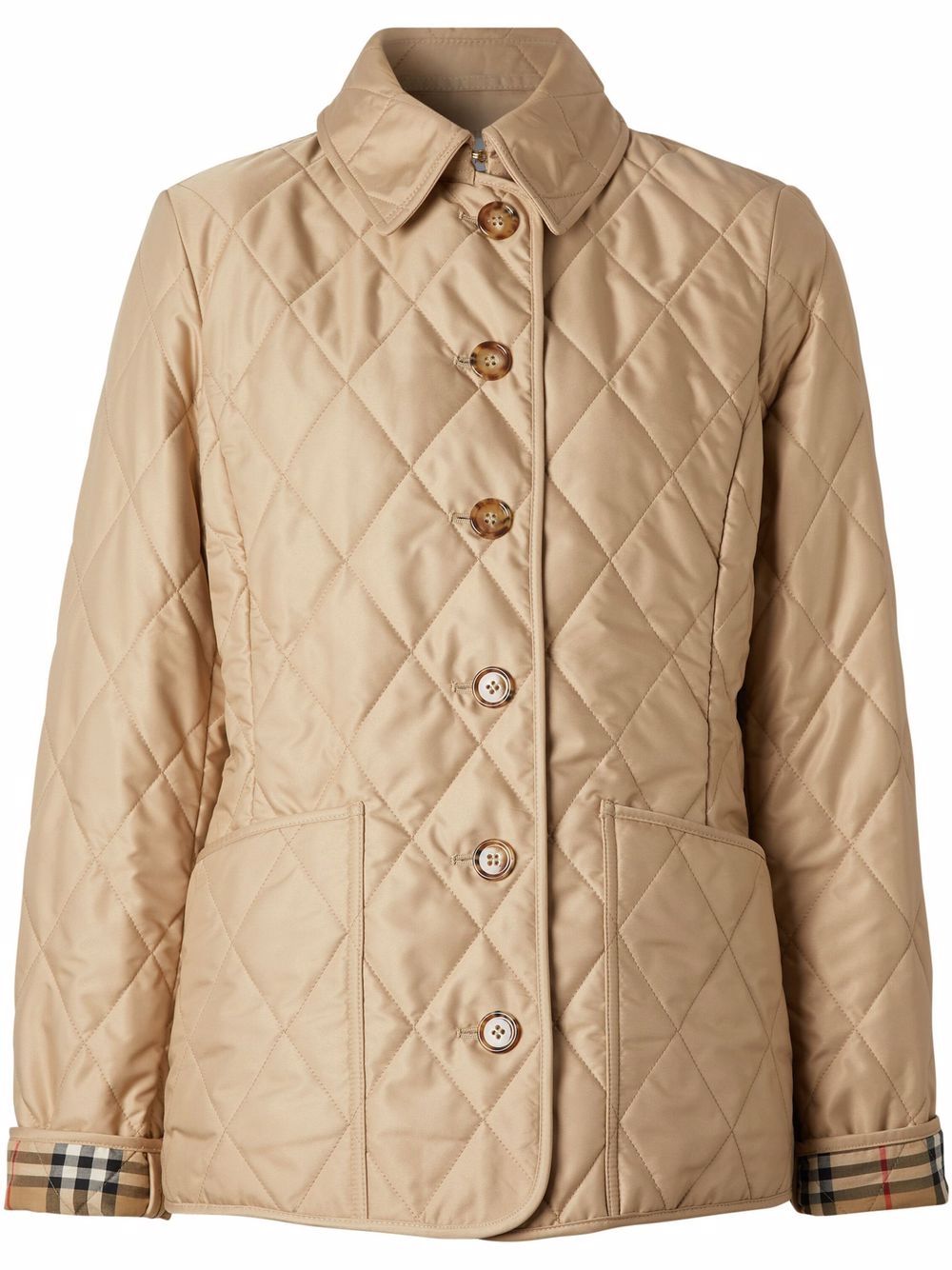 Burberry Diamond Quilted Jacket Glam Steals