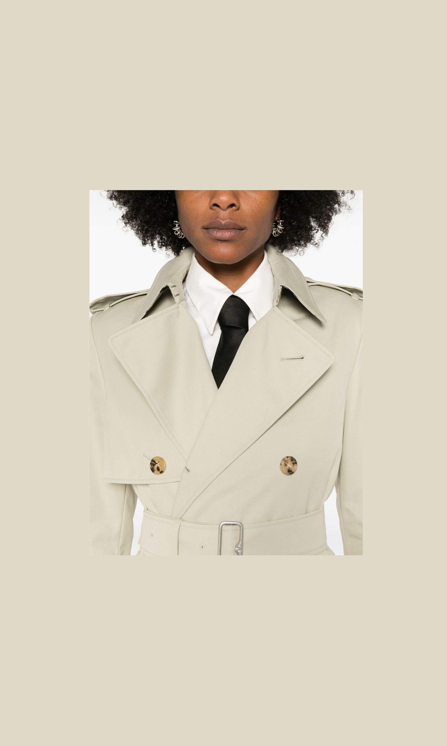 Burberry Double Breasted Trench Coat Glam Steals