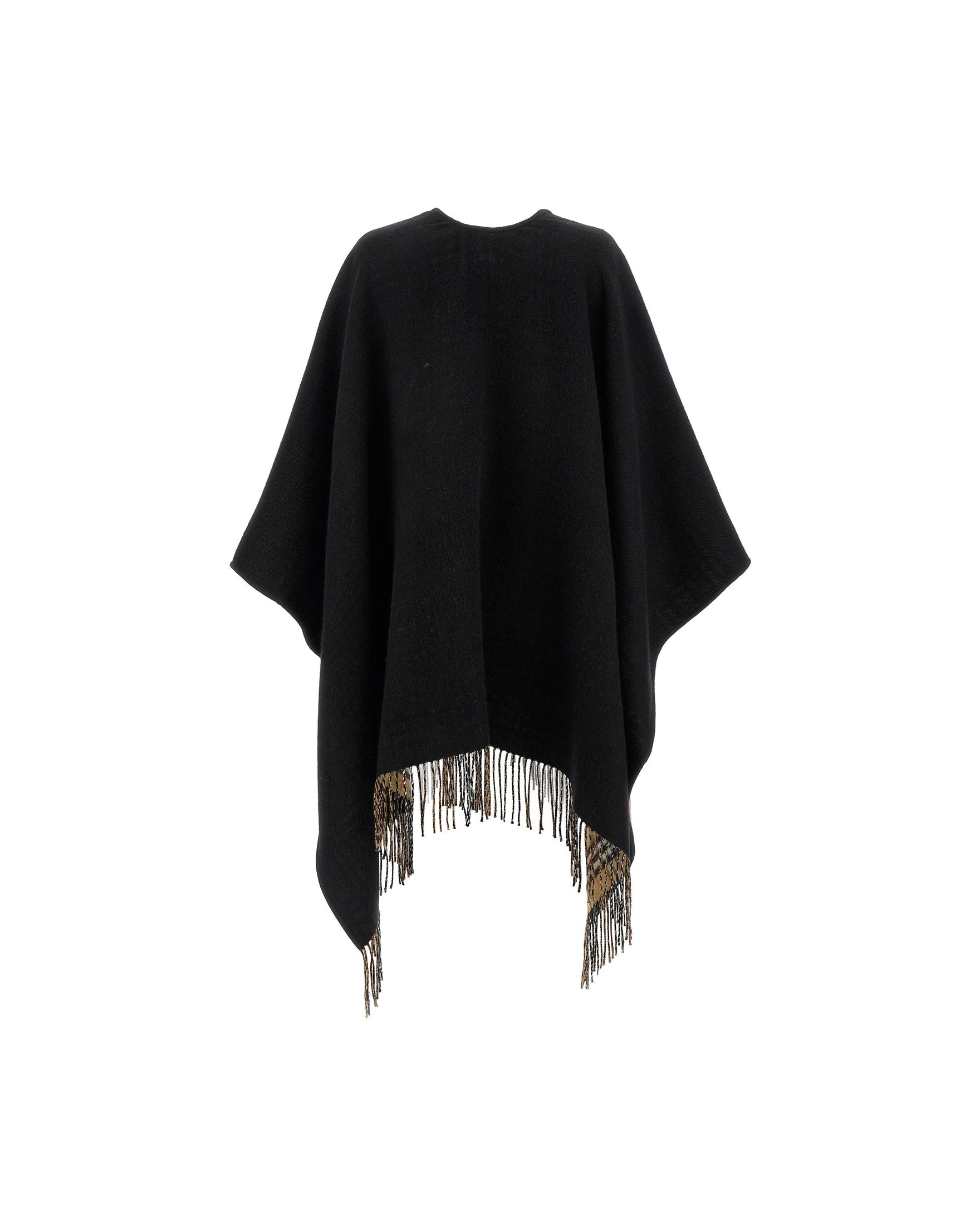 Burberry Fringed Cape Glam Steals