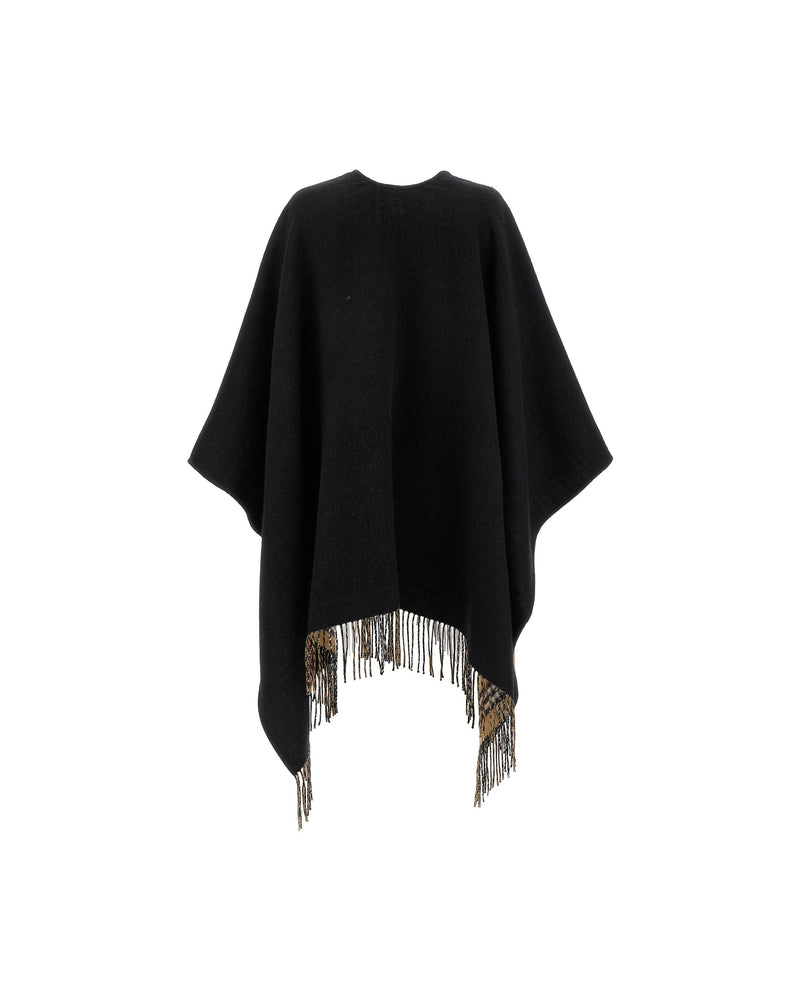 Burberry Fringed Cape Glam Steals