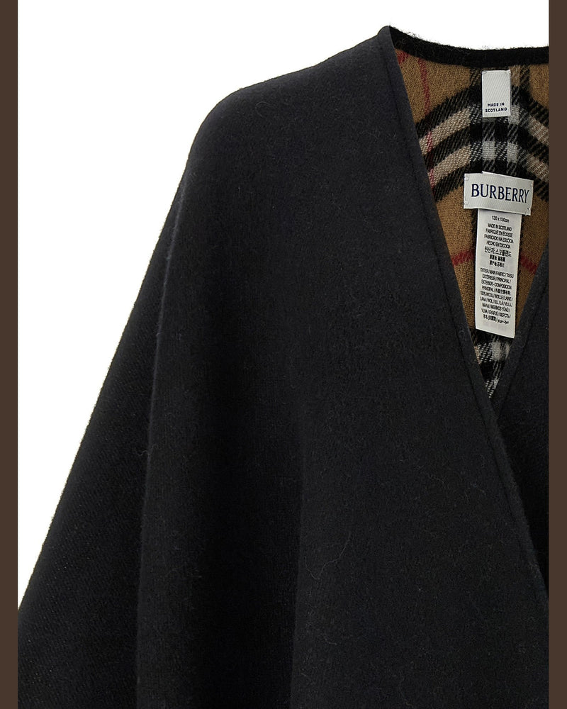 Burberry Fringed Cape Glam Steals
