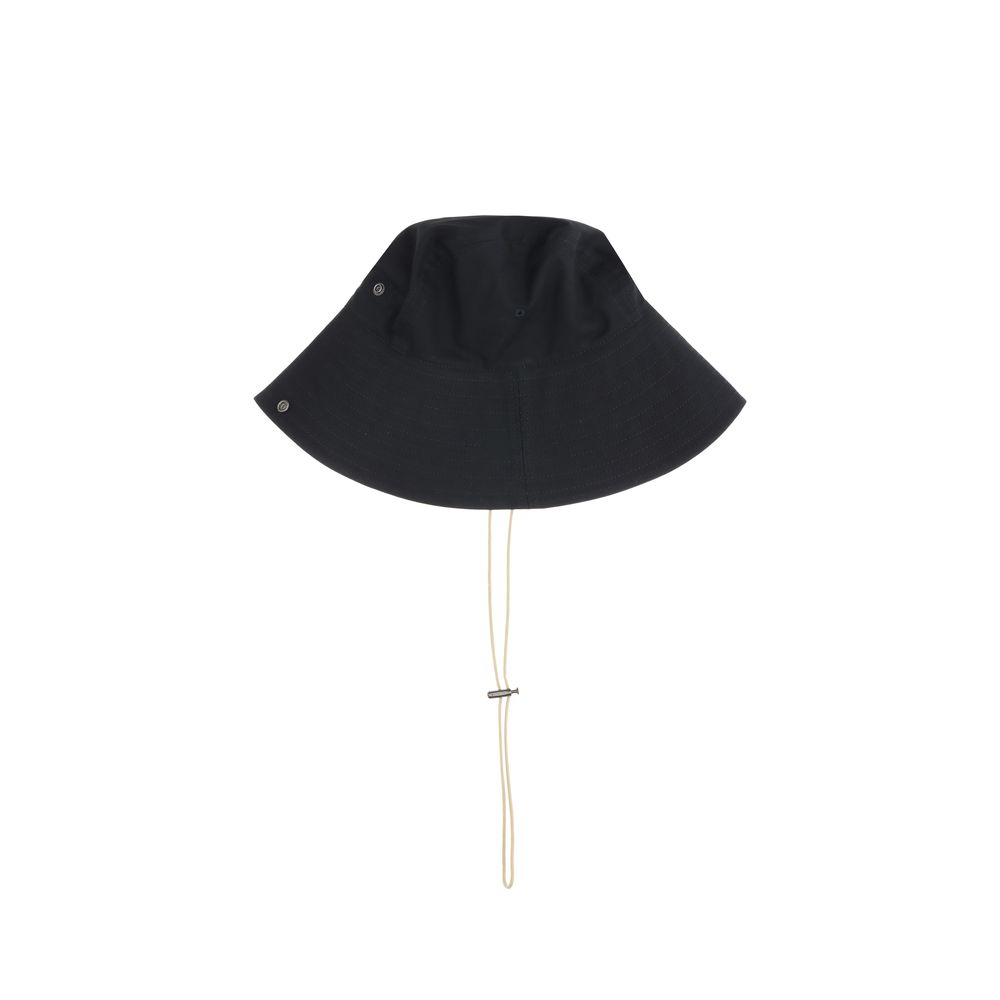 Burberry Gabardine Check Brim Bucket Hat Glam Steals