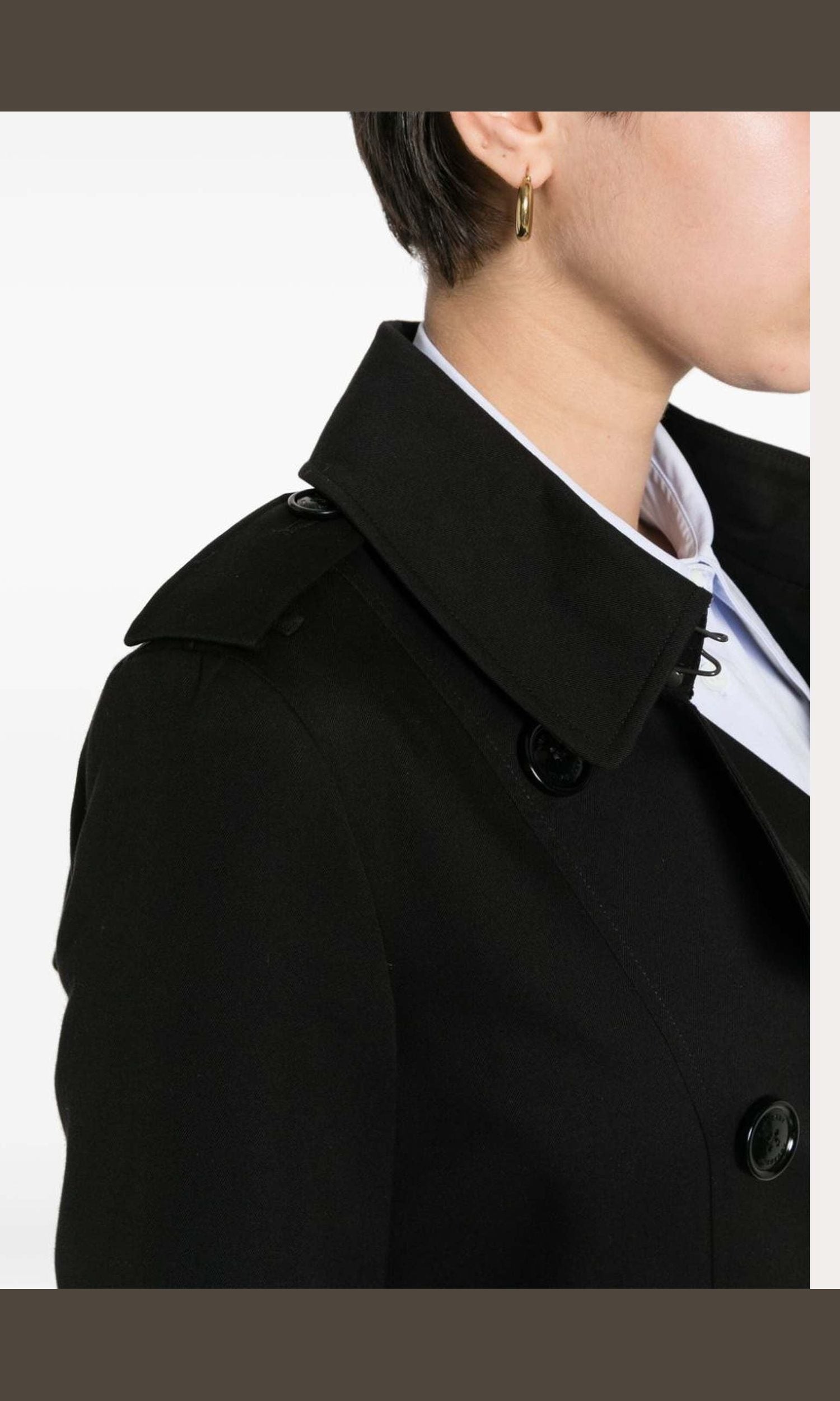 Burberry Gabardine Weave Trench Coat Glam Steals
