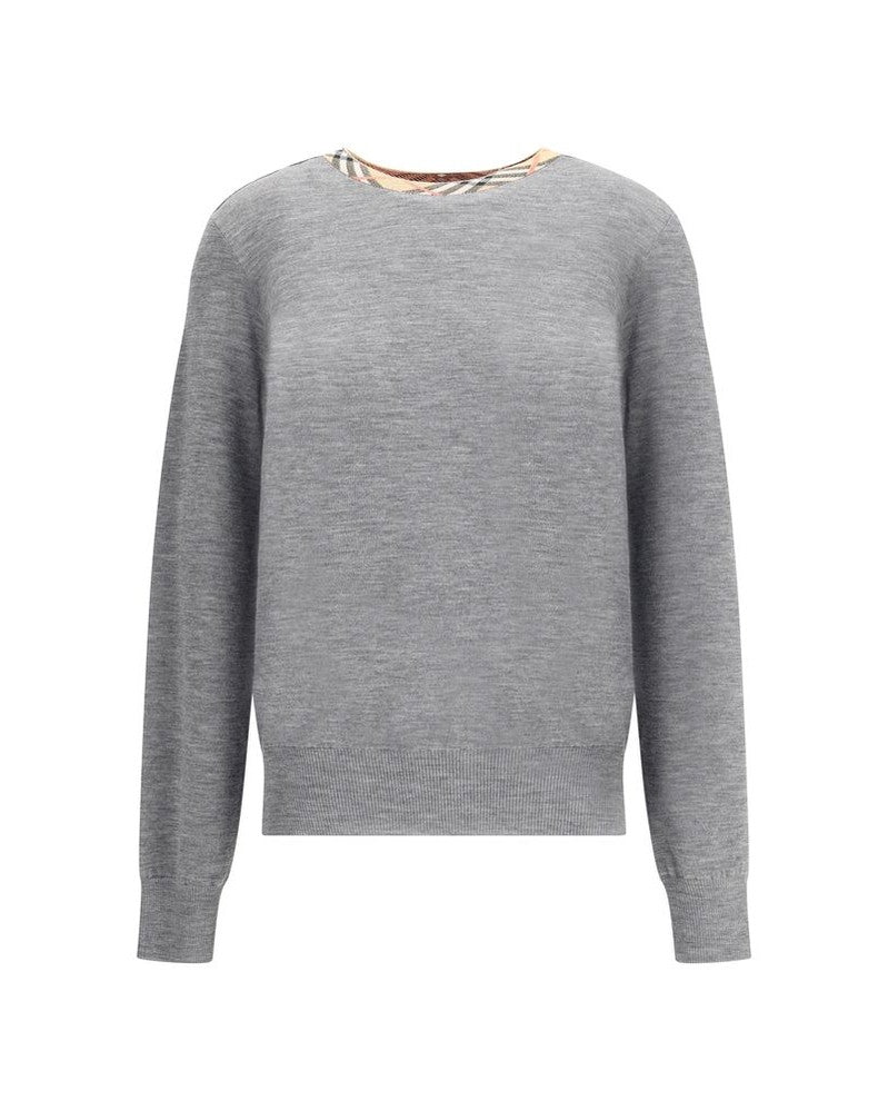 Burberry Gray Cotton Sweatshirt Glam Steals