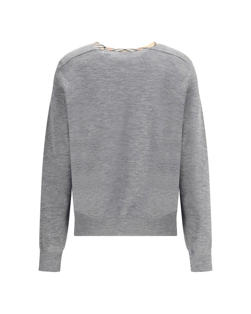 Burberry Gray Cotton Sweatshirt Glam Steals