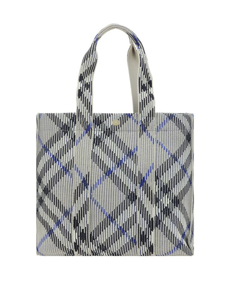 Burberry Gray Fabric Shoulder Bag Glam Steals