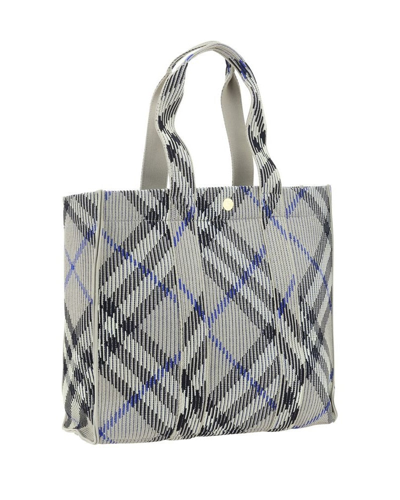 Burberry Gray Fabric Shoulder Bag Glam Steals