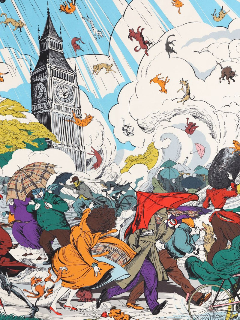 Burberry Green Scarf Glam Steals