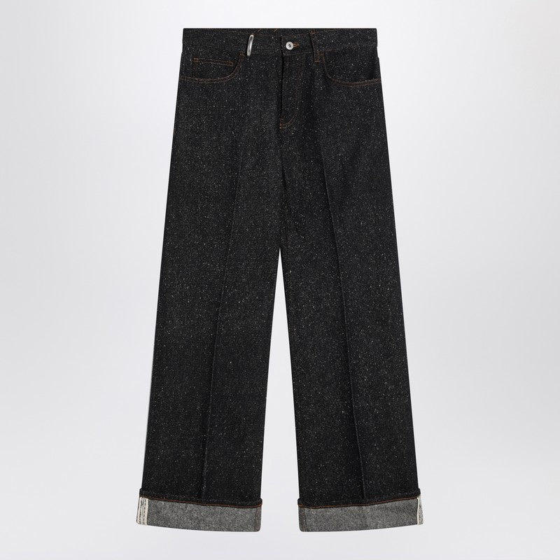 Burberry Indigo Jeans with Turn Ups Glam Steals