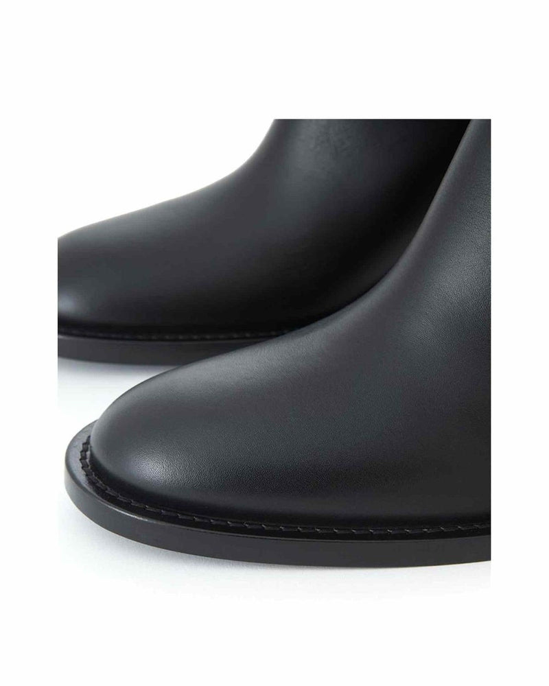 Burberry Leather Black Boot Glam Steals