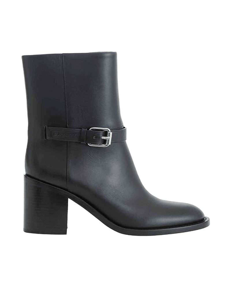 Burberry Leather Black Boot Glam Steals