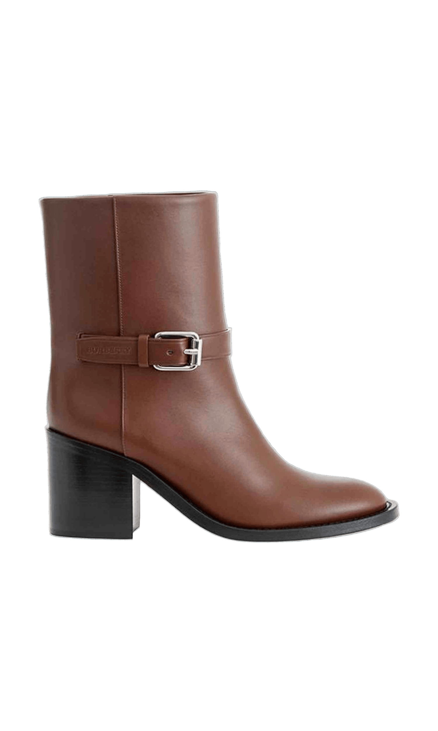 Burberry Leather Brown Boot Glam Steals