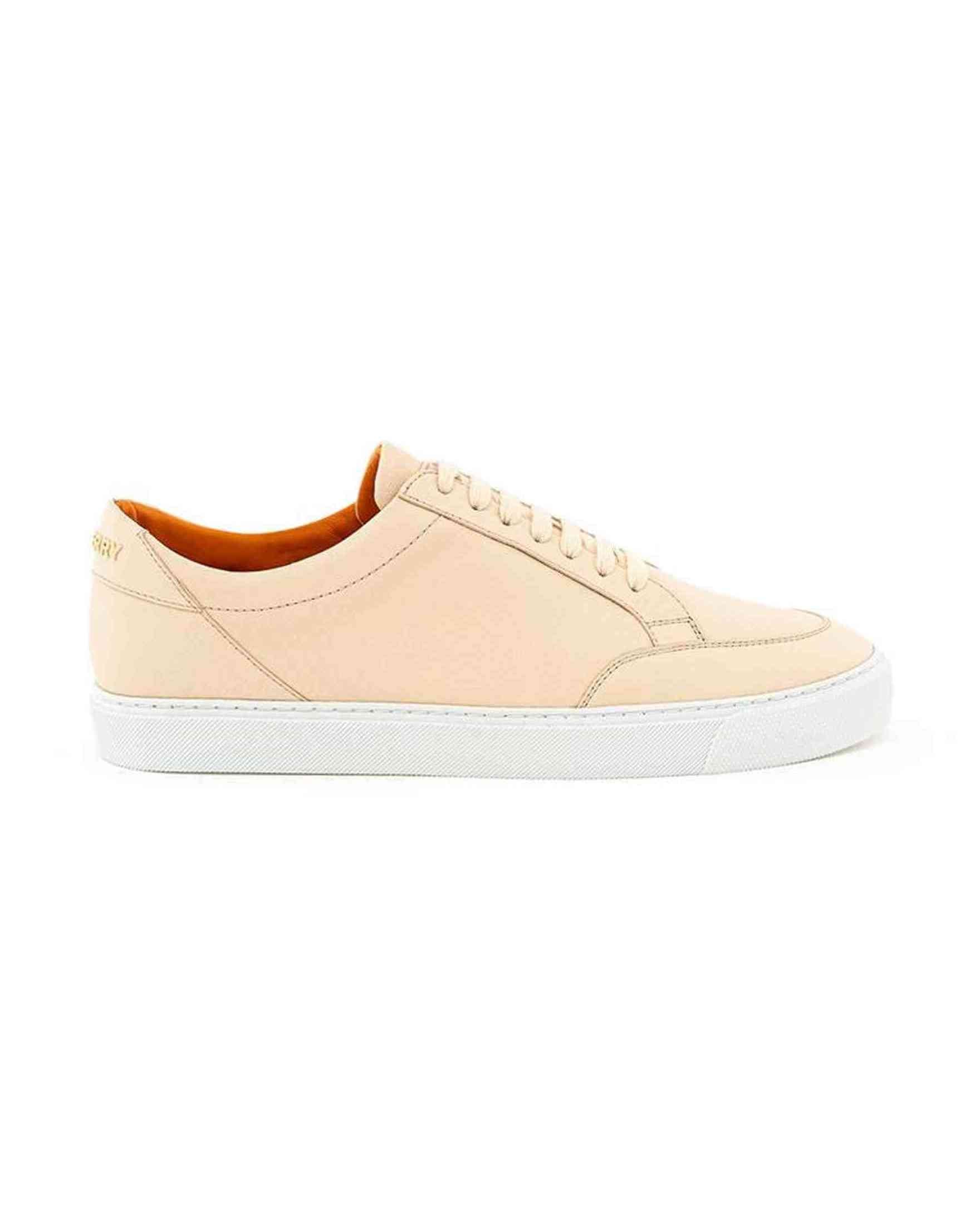 Burberry Leather Pink Sneaker Glam Steals