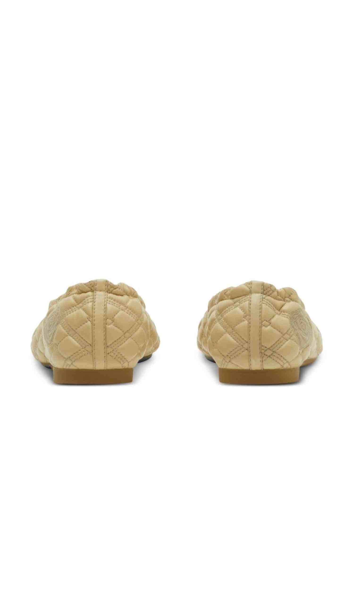 Burberry Leather Sadler Ballerinas Glam Steals