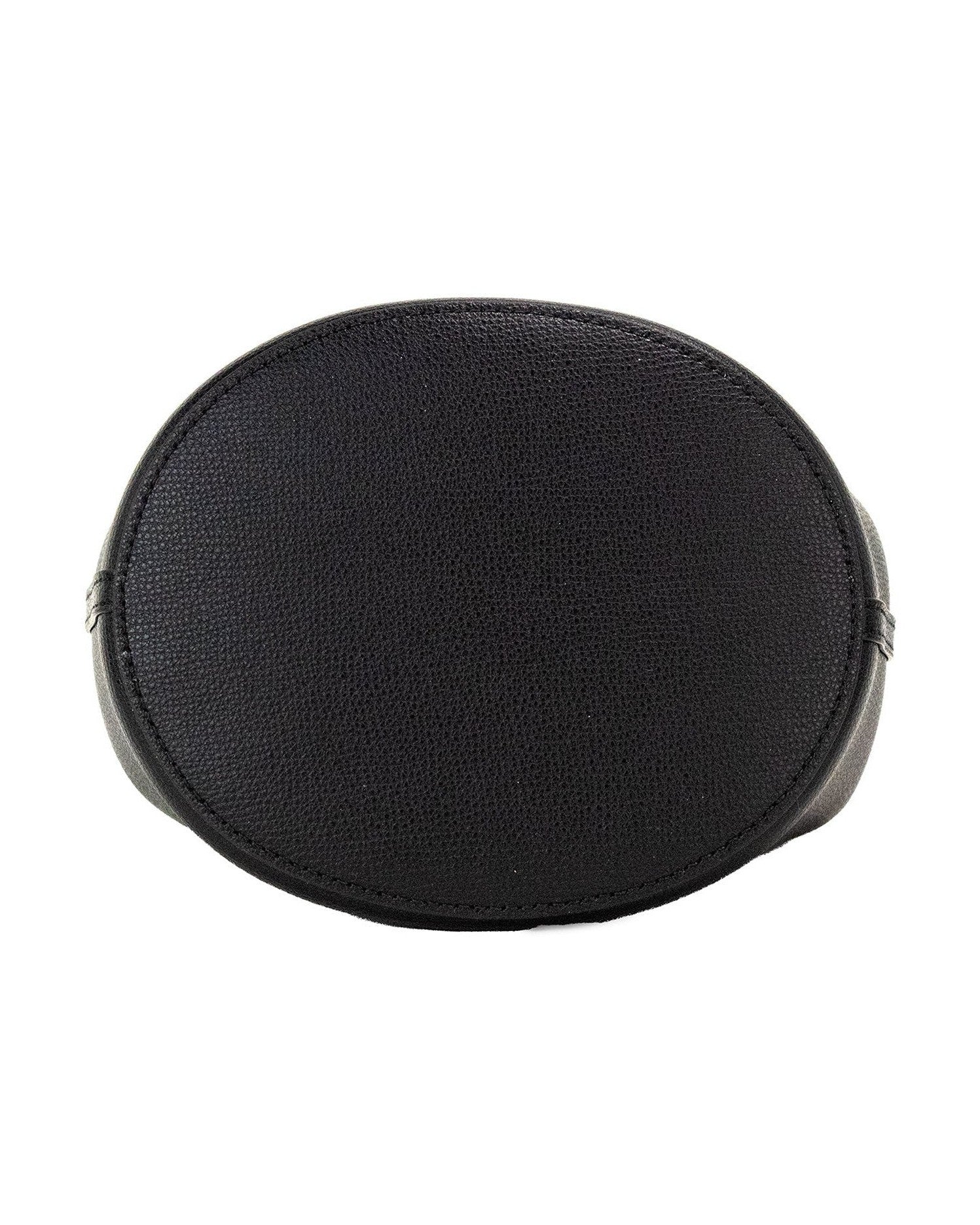 Burberry Lorne Small Haymarket Check Pebble Leather Bucket Handbag Black Purse Glam Steals