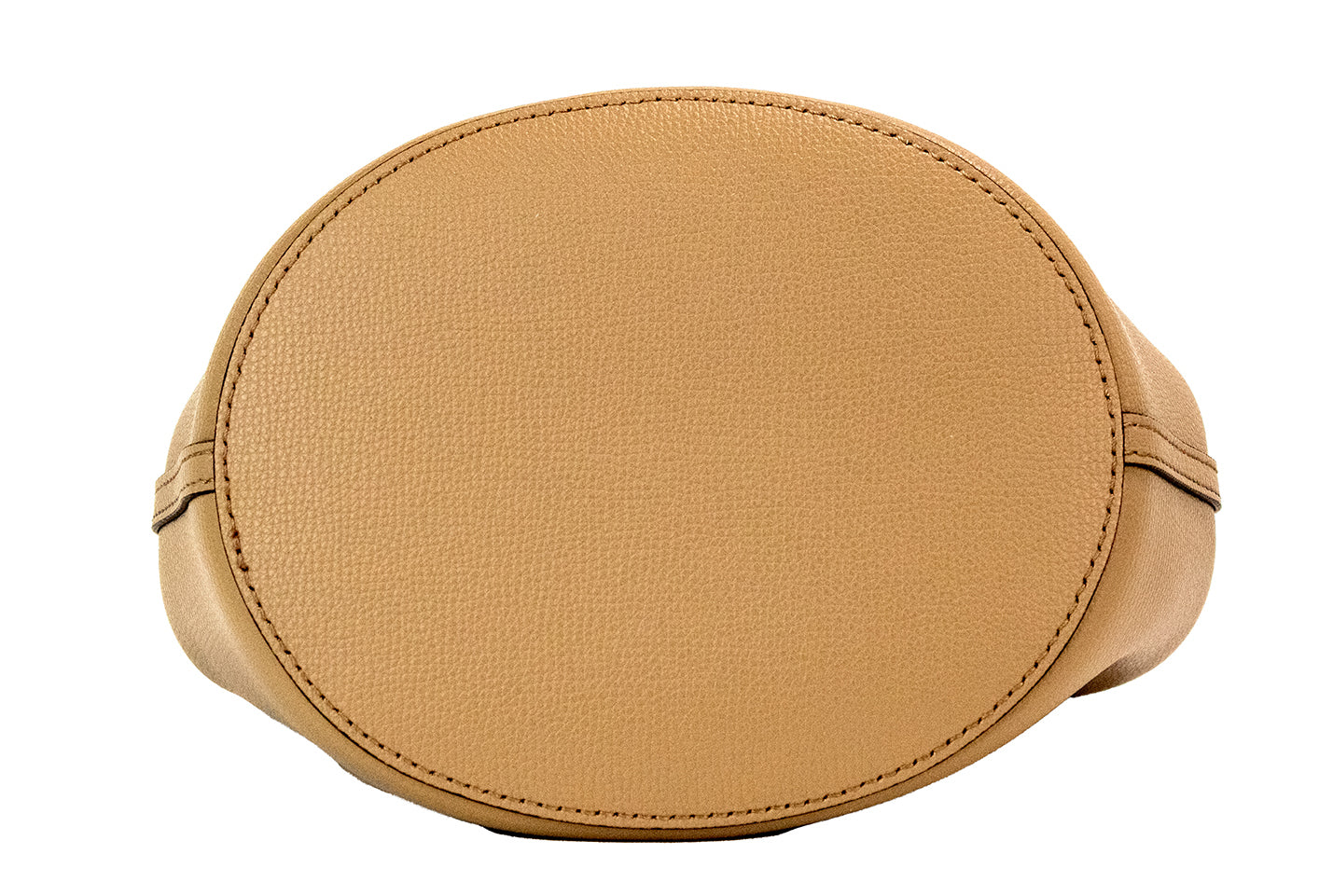 Burberry Lorne Small Camel Haymarket Check Pebble Leather Bucket Handbag Purse Glam Steals