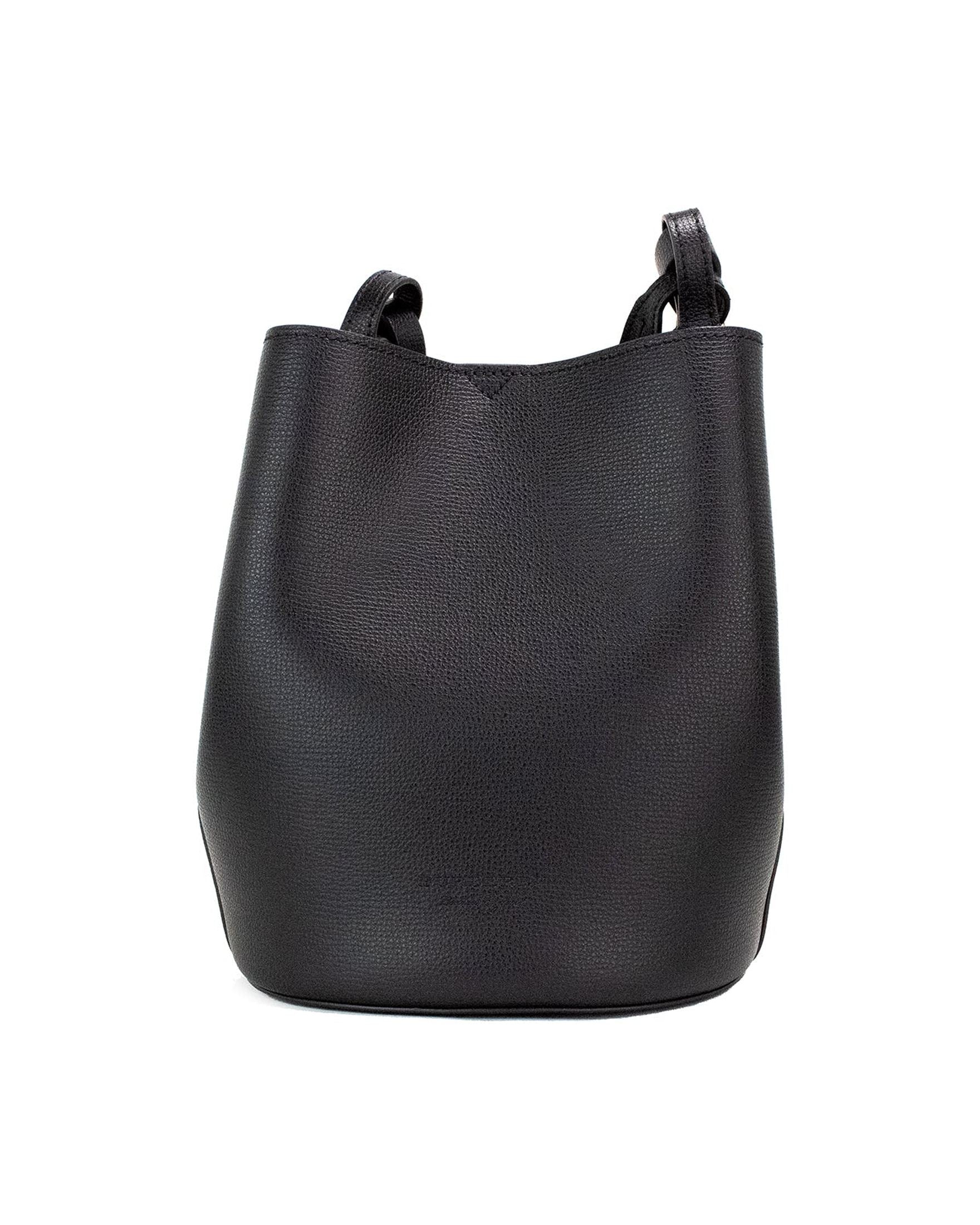 Burberry Lorne Small Haymarket Check Pebble Leather Bucket Handbag Black Purse Glam Steals