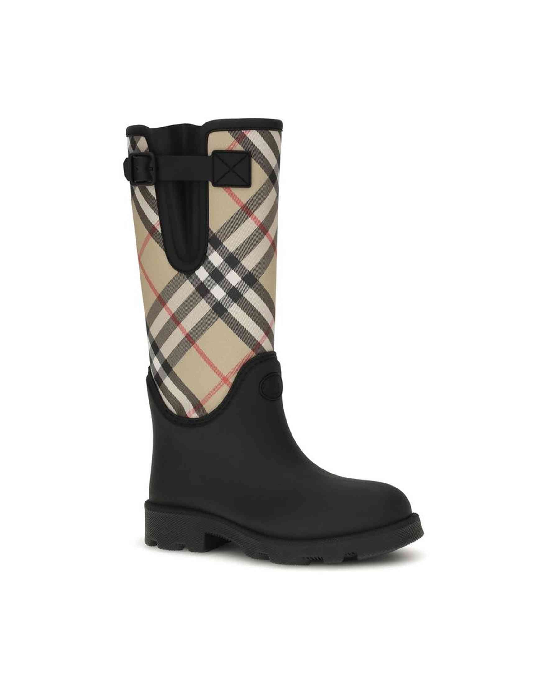 Burberry Marsh Stamp Rubber High Boots Glam Steals