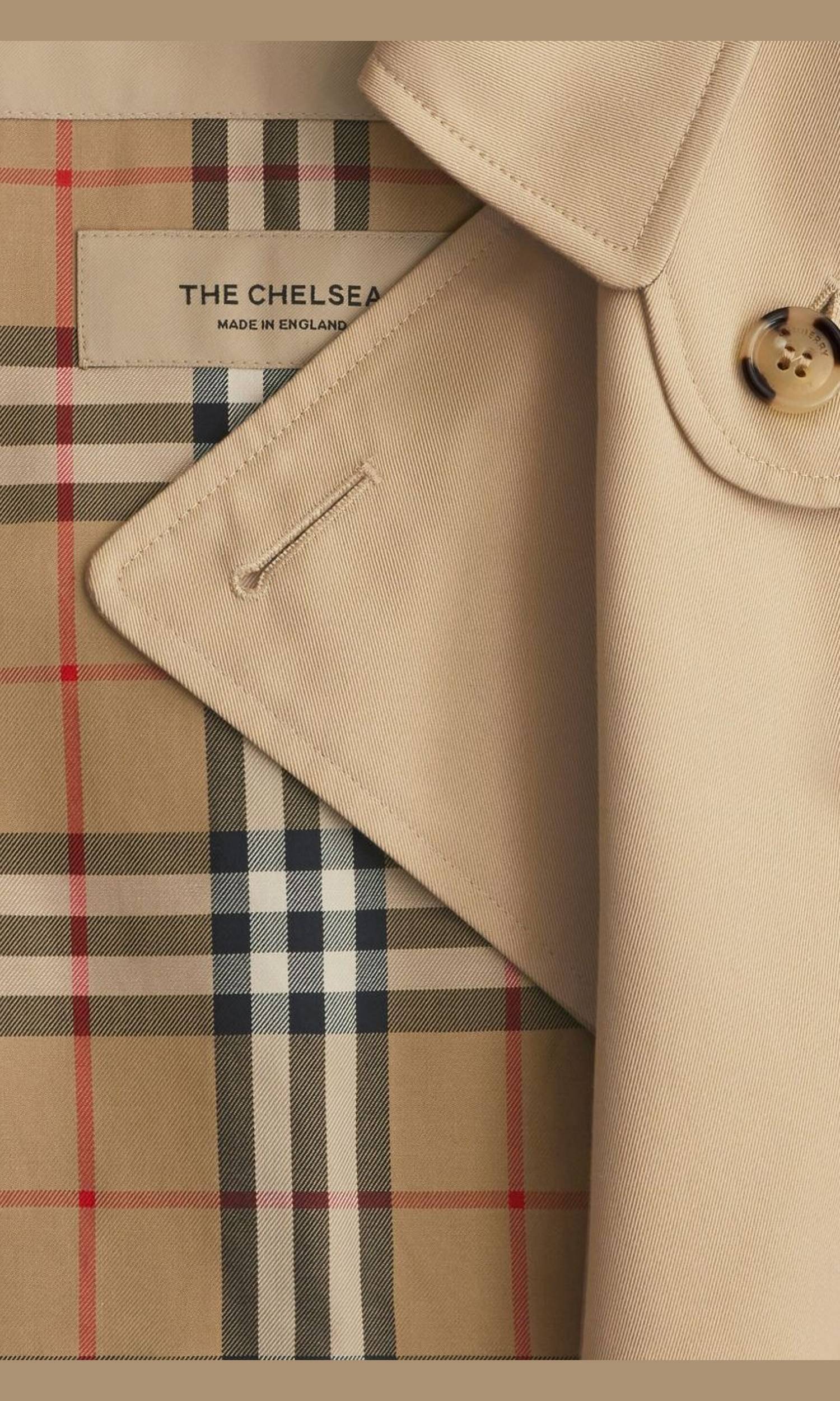 Burberry Mid Length Chelsea Heritage Trench Coat Glam Steals
