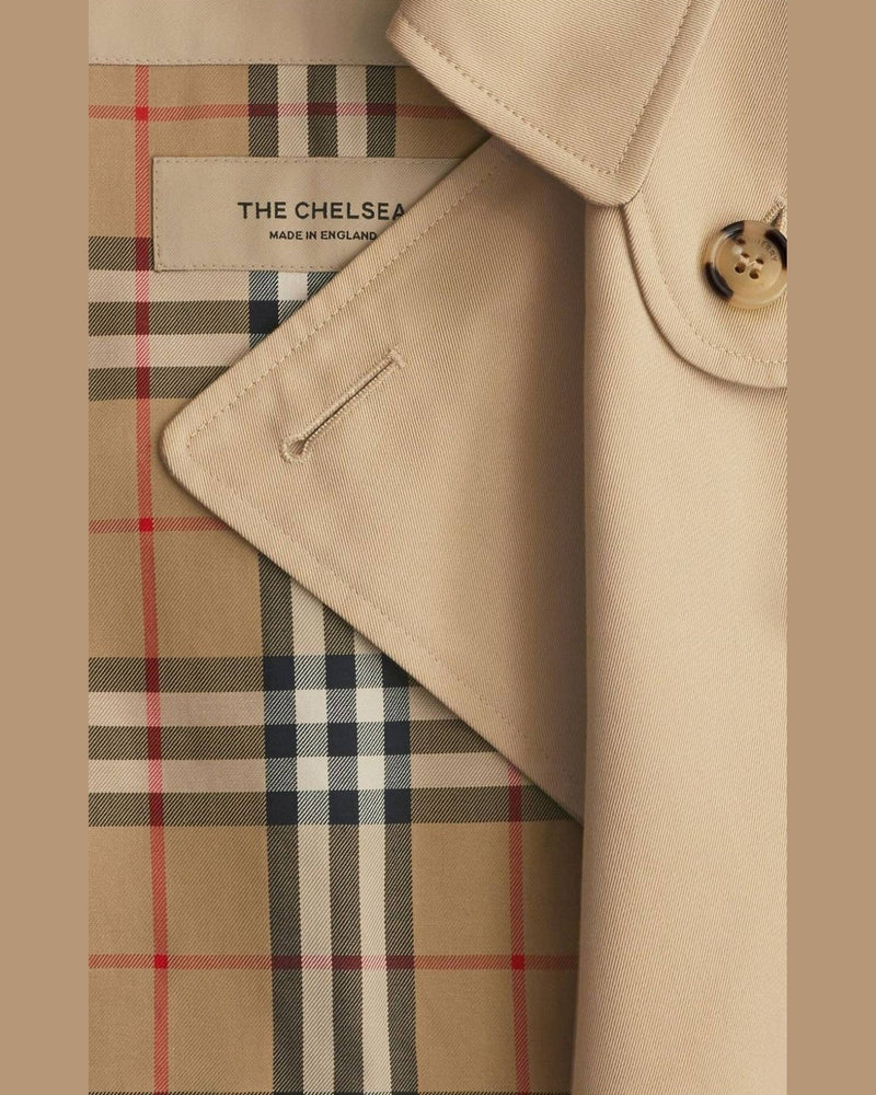 Burberry Mid Length Chelsea Heritage Trench Coat Glam Steals