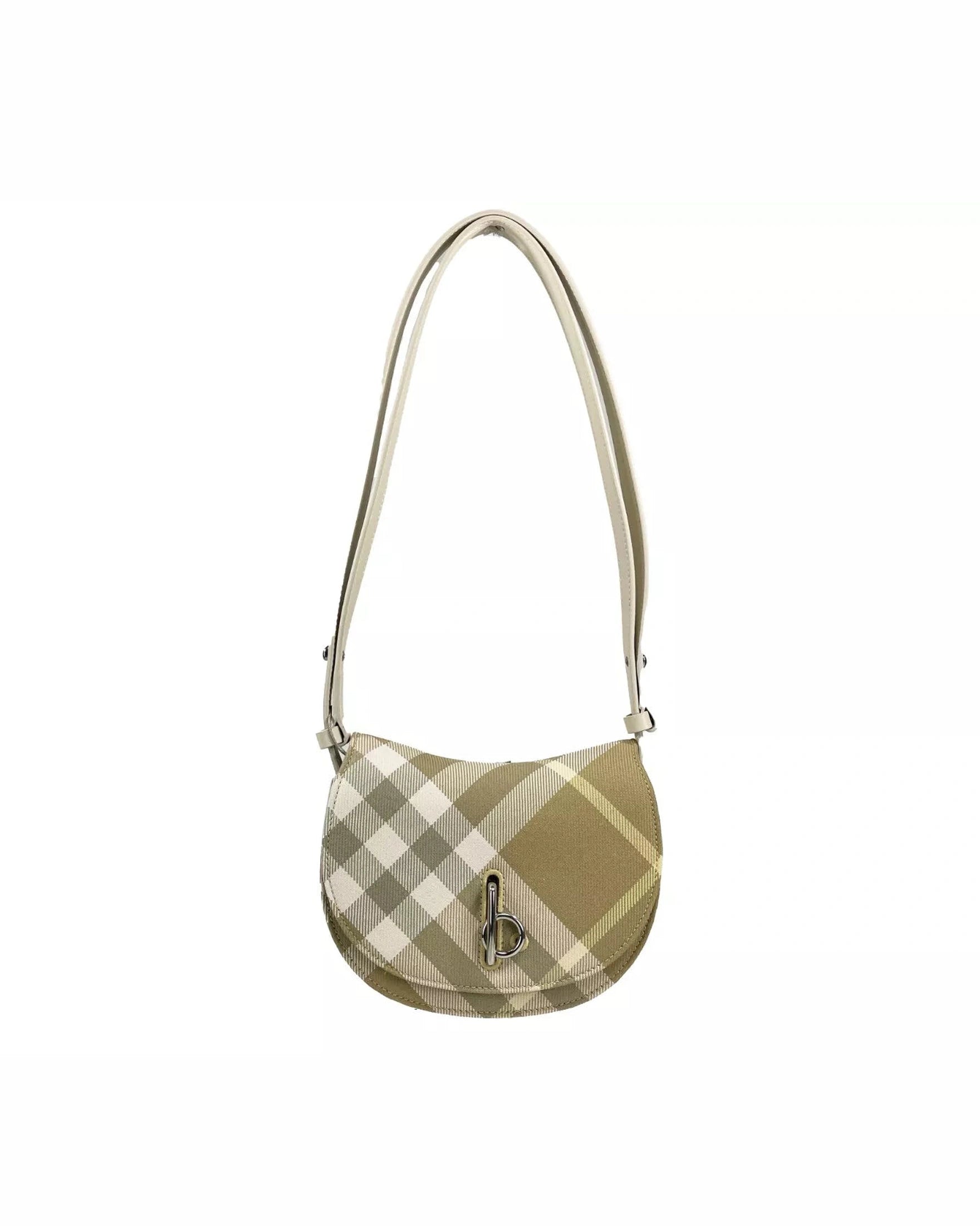 Burberry Mini Check Rocking Horse Crossbody Bag Purse Glam Steals
