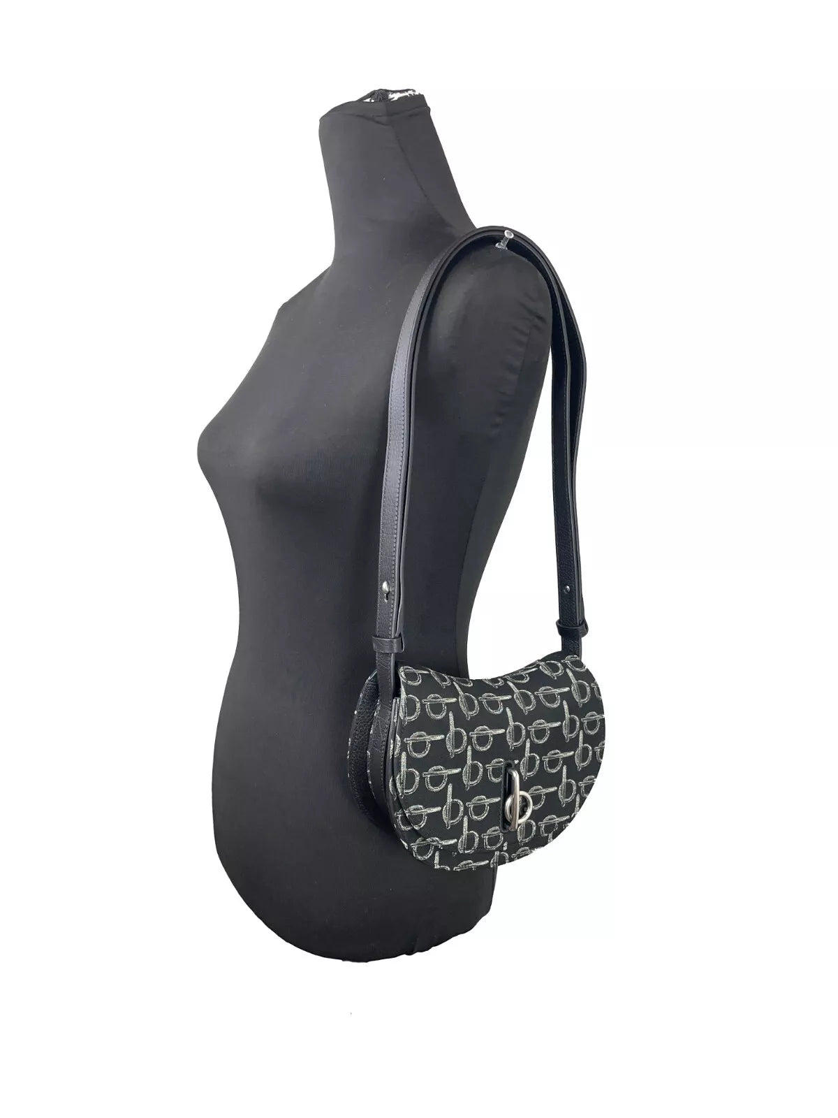Burberry Mini Rocking Horse Crossbody Bag Black Purse Glam Steals