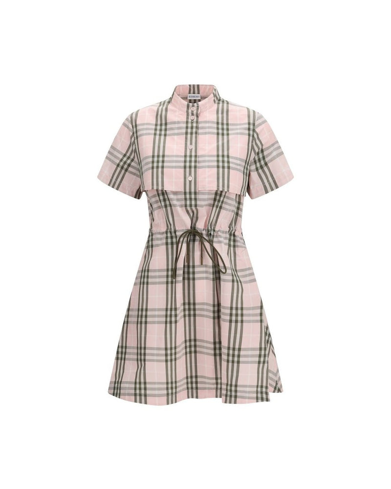Burberry Multicolor Cotton Casual Dress Glam Steals