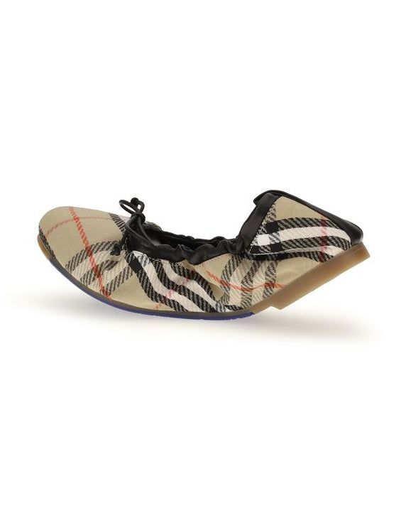 Burberry Multicolor Polyester Ballet Flats Glam Steals