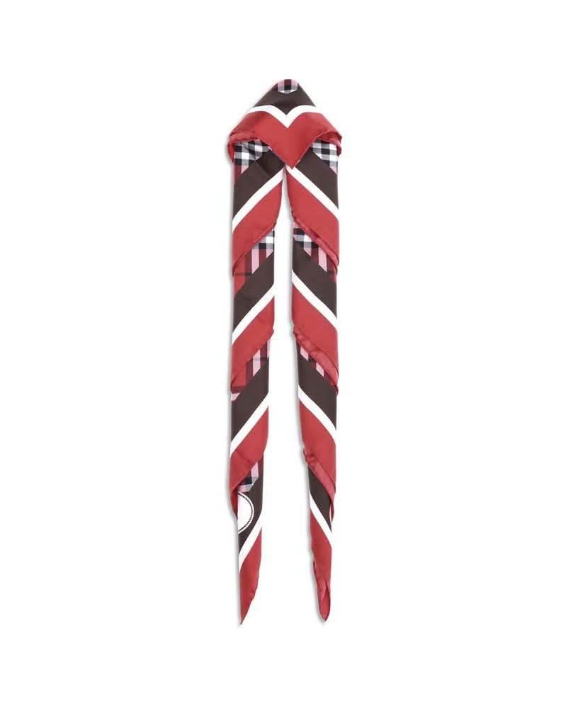 Burberry Multicolor Silk Scarf 