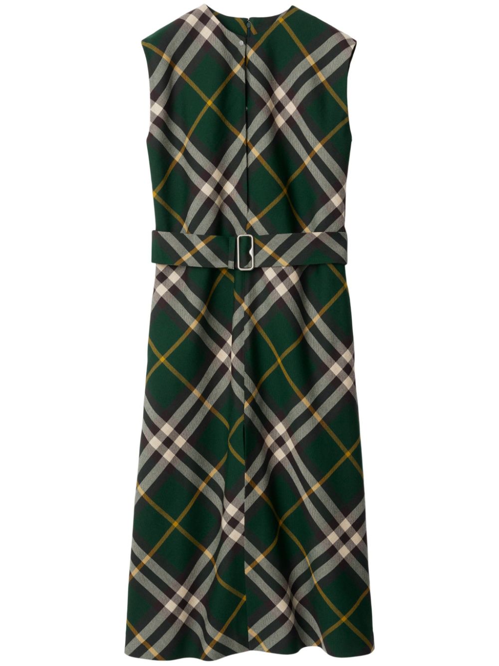 Burberry Nova Check Midi Dress Glam Steals
