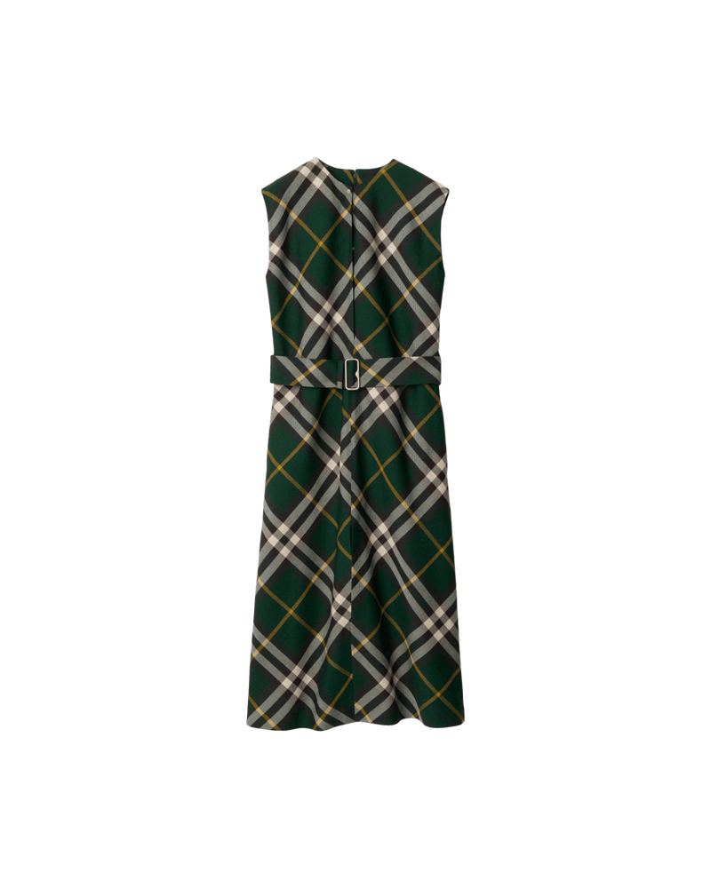 Burberry Nova Check Midi Dress Glam Steals
