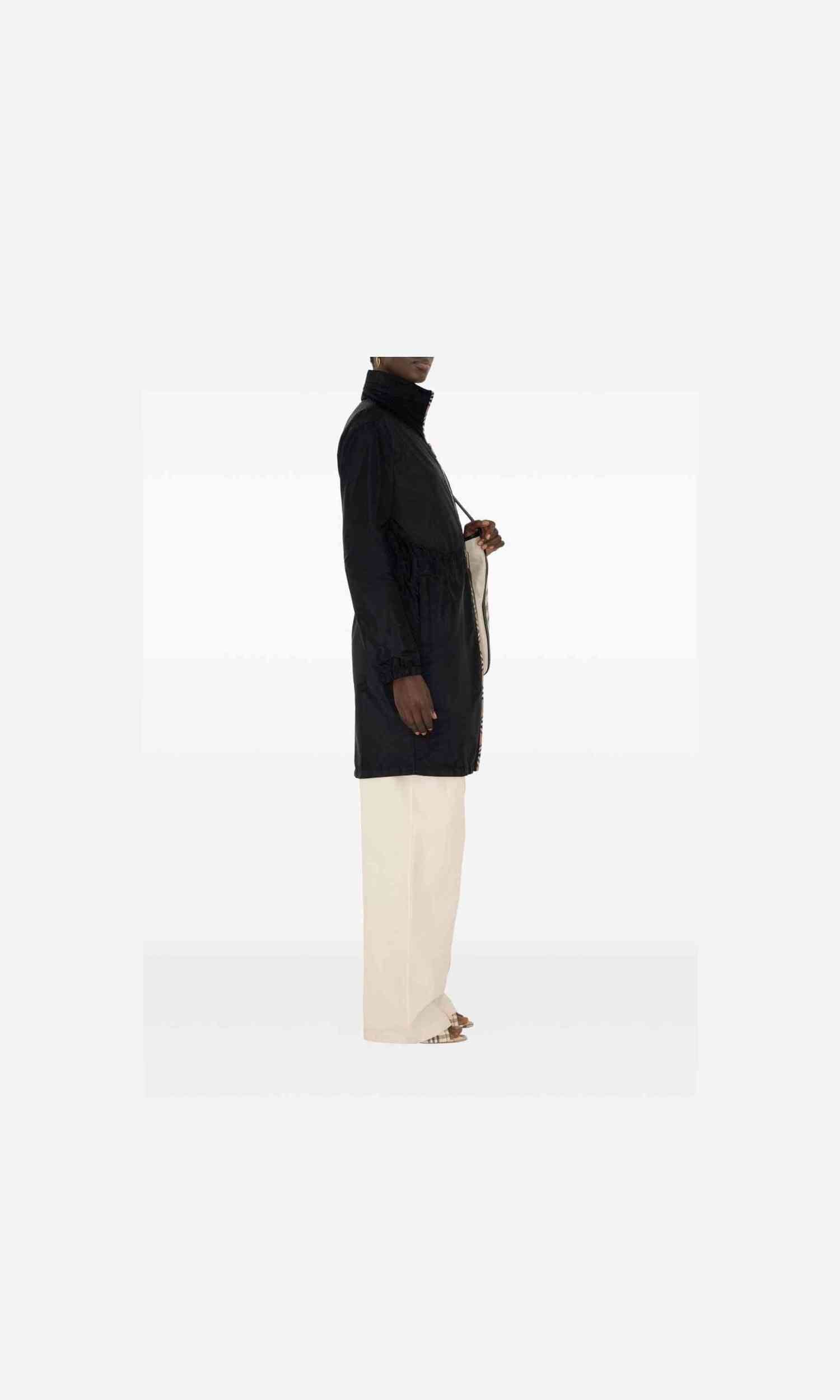 Burberry Nylon Short Parka Glam Steals