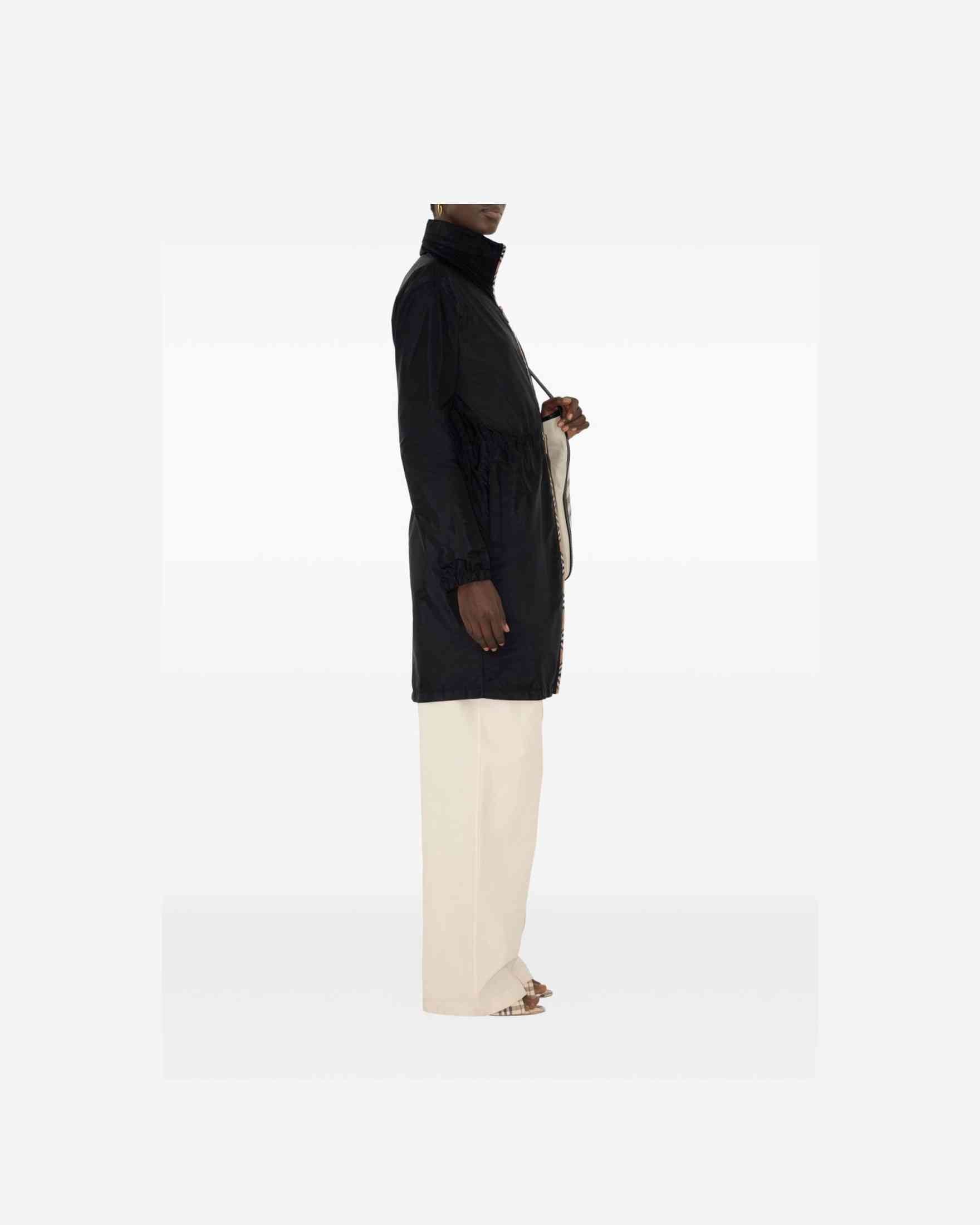 Burberry Nylon Short Parka Glam Steals