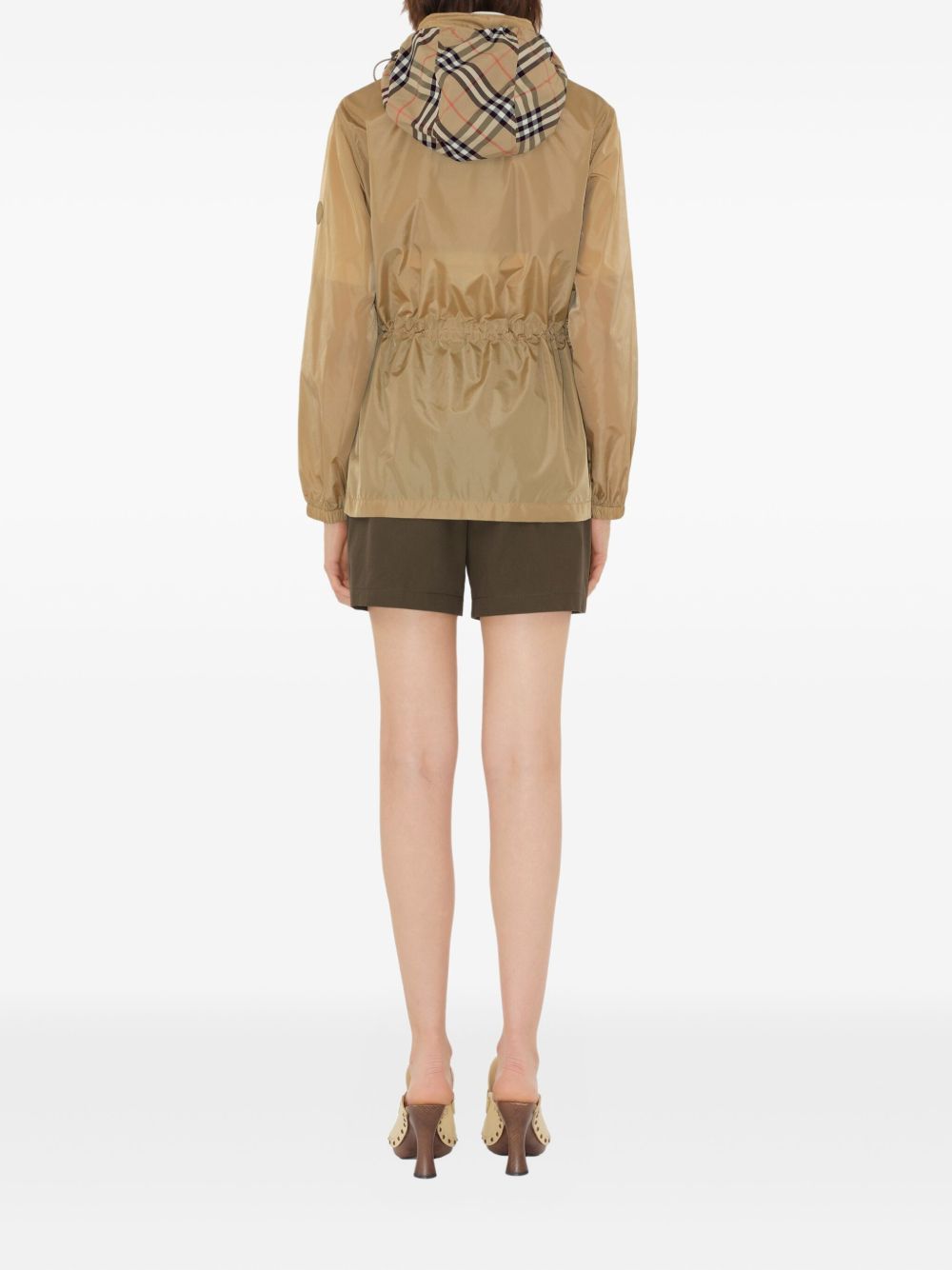 Burberry Nylon Short Parka Glam Steals