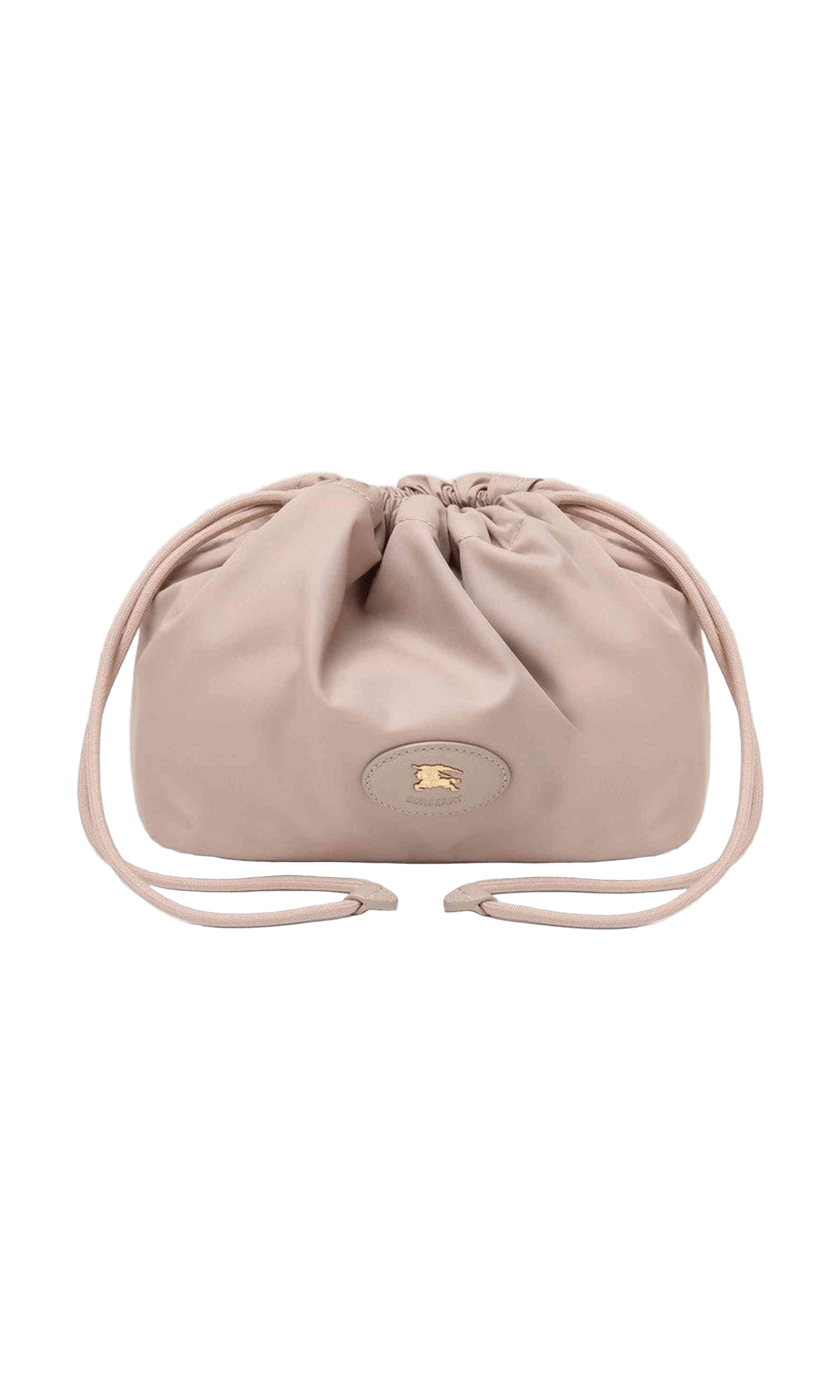 Burberry Pink Nylon Reversible Pouch in with Check Pattern Glam Steals