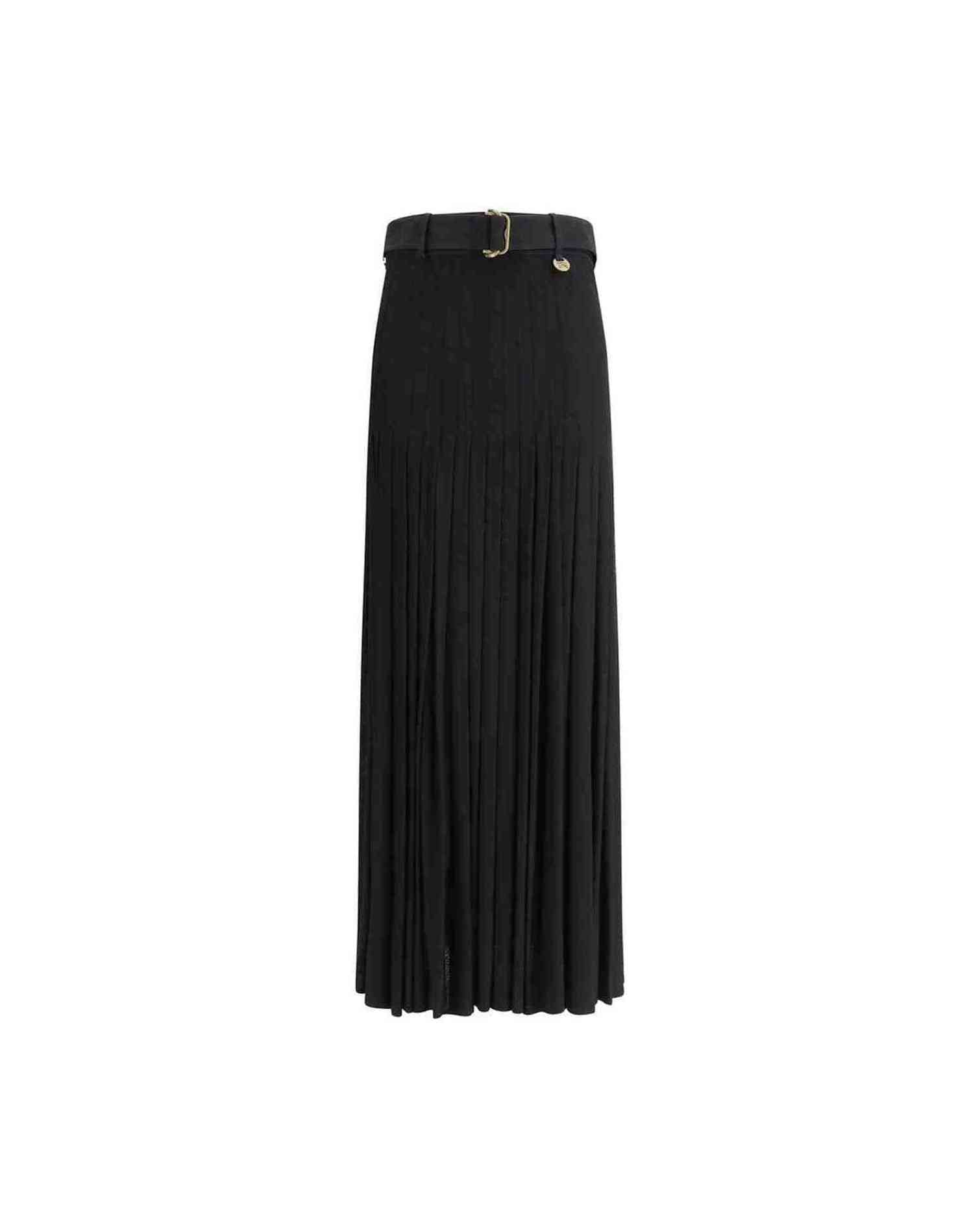 Burberry Pleated Midi Skirt Glam Steals