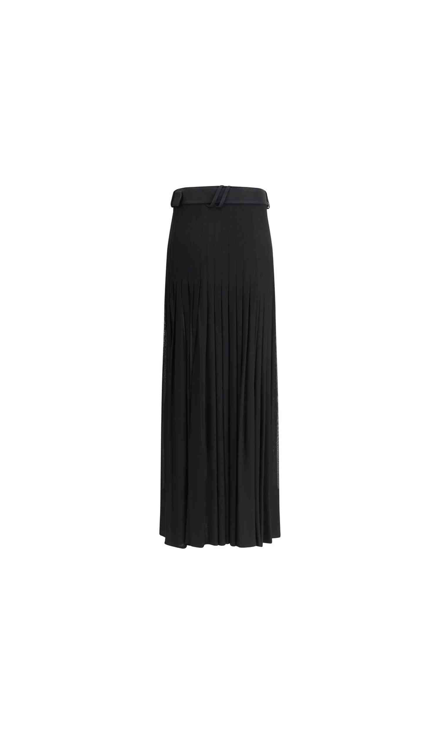 Burberry Pleated Midi Skirt Glam Steals