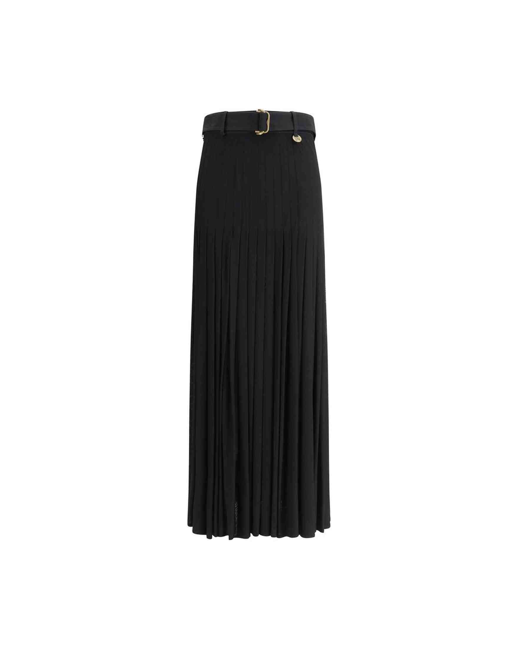 Burberry Pleated Midi Skirt Glam Steals